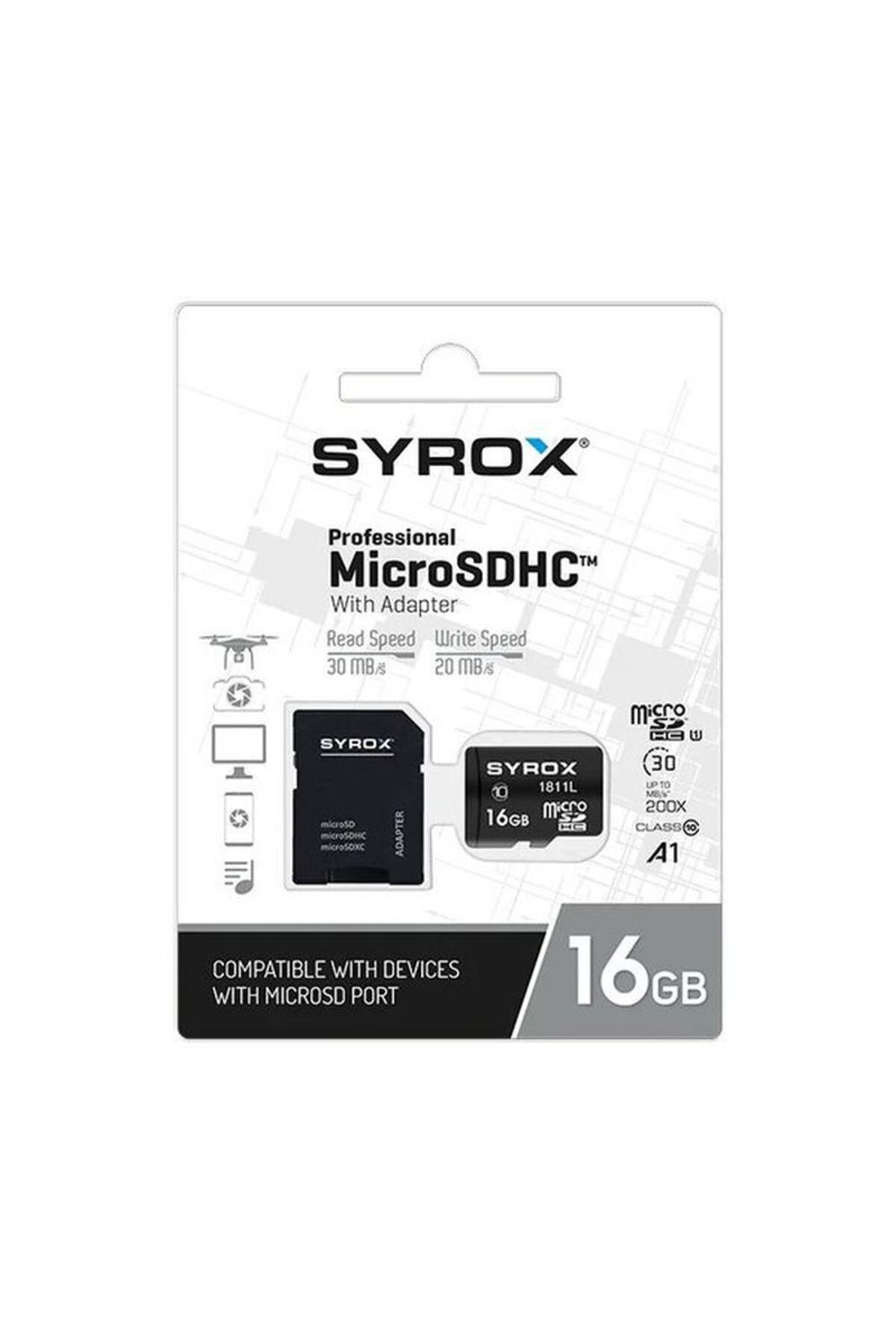 16GB MİCRO SD KART (HAFIZA KARTI)