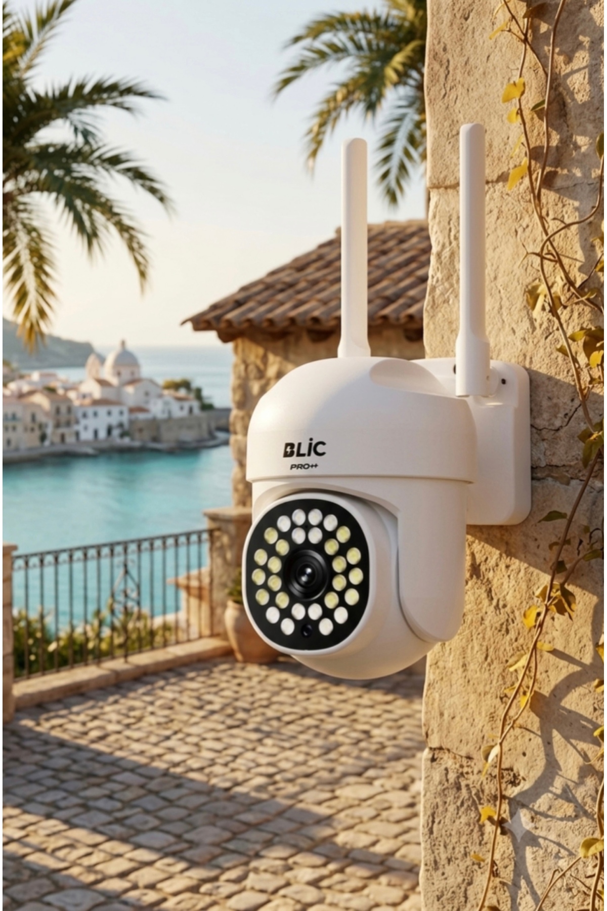 2.4G Wifi Bağlantılı 355 Derece Dönebilen 2mp Full HD 1080p Akıllı IP Kamera