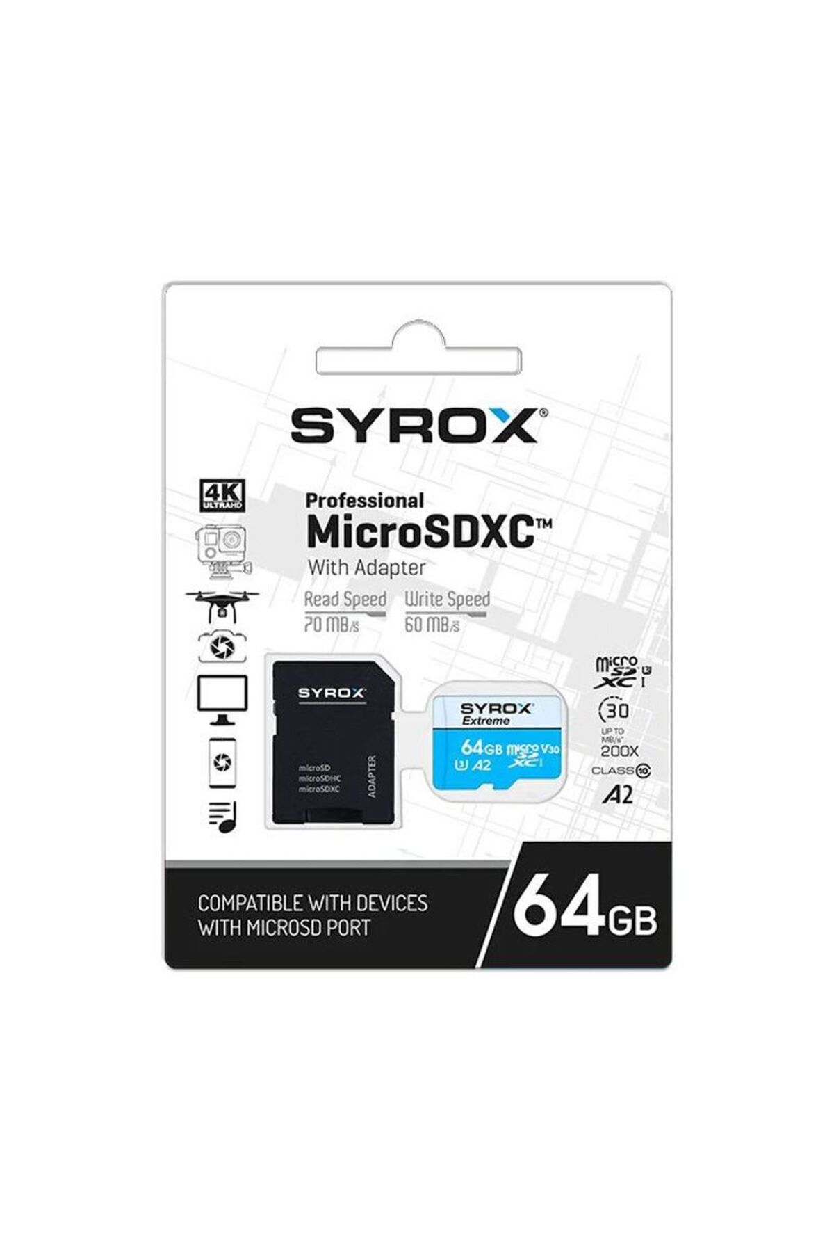 64GB MİCRO SD KART (HAFIZA KARTI)