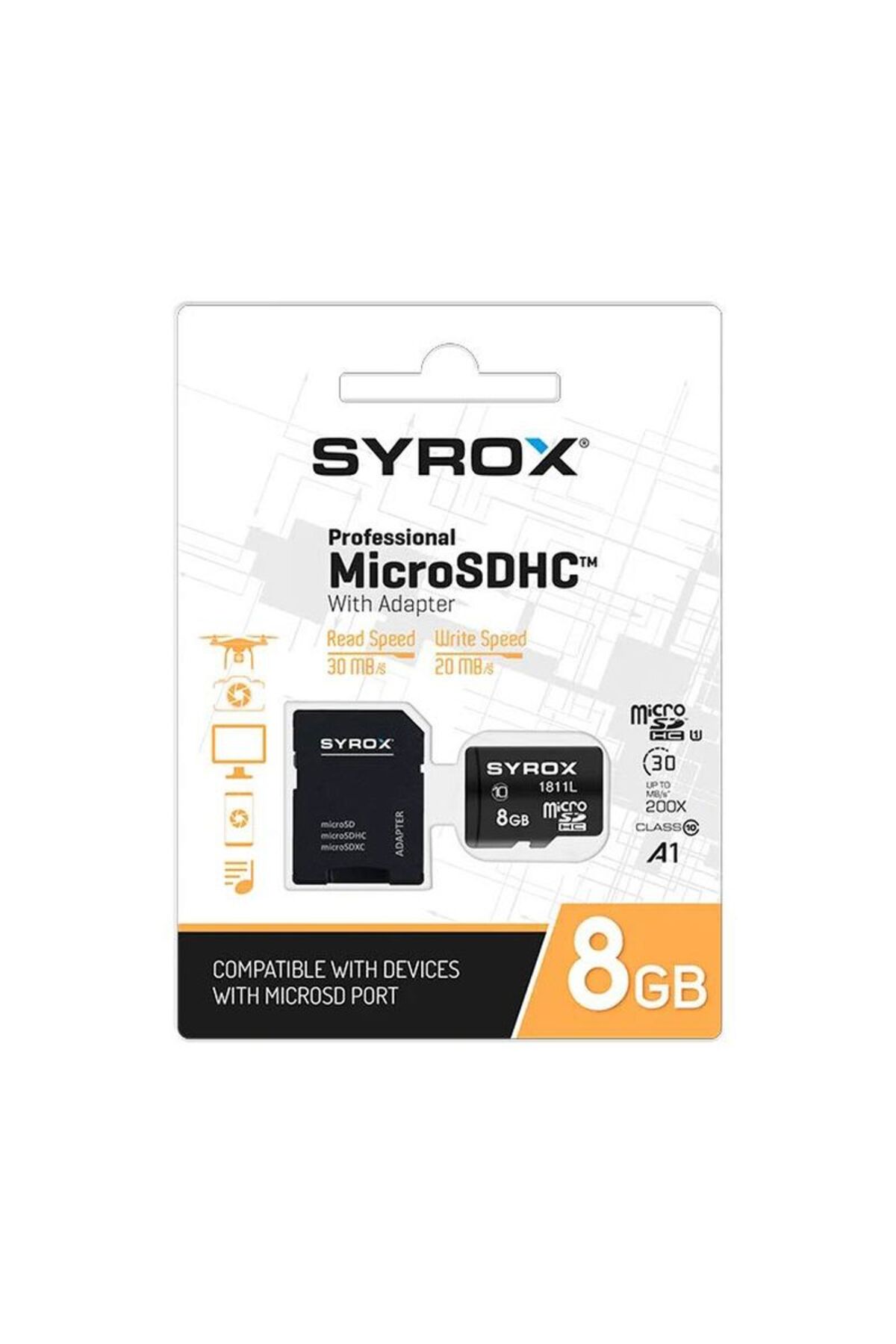 8GB MİCRO SD KART(HAFIZA KARTI)