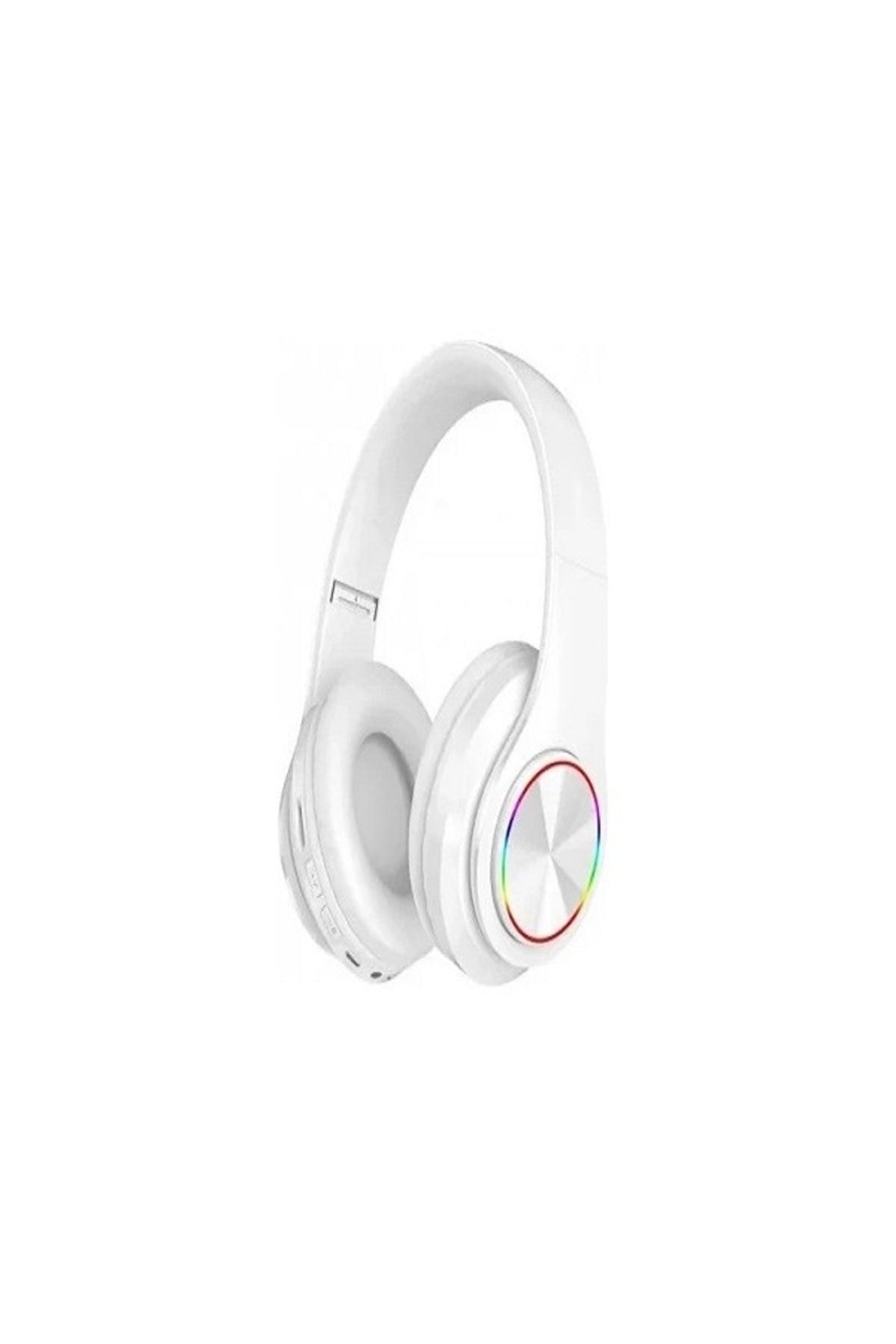ABK-03 RGB LED IŞIKLI KULAKÜSTÜ BLUETOOTH KULAKLIK