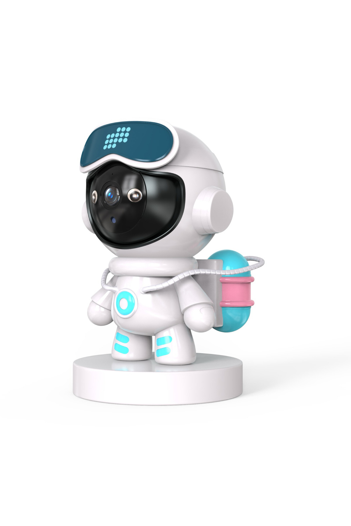 Al-NET 2.4g, Wifi PTZ 2mp Full HD Çift Yönlü İnterkomlu Akıllı Robot IP Kamera