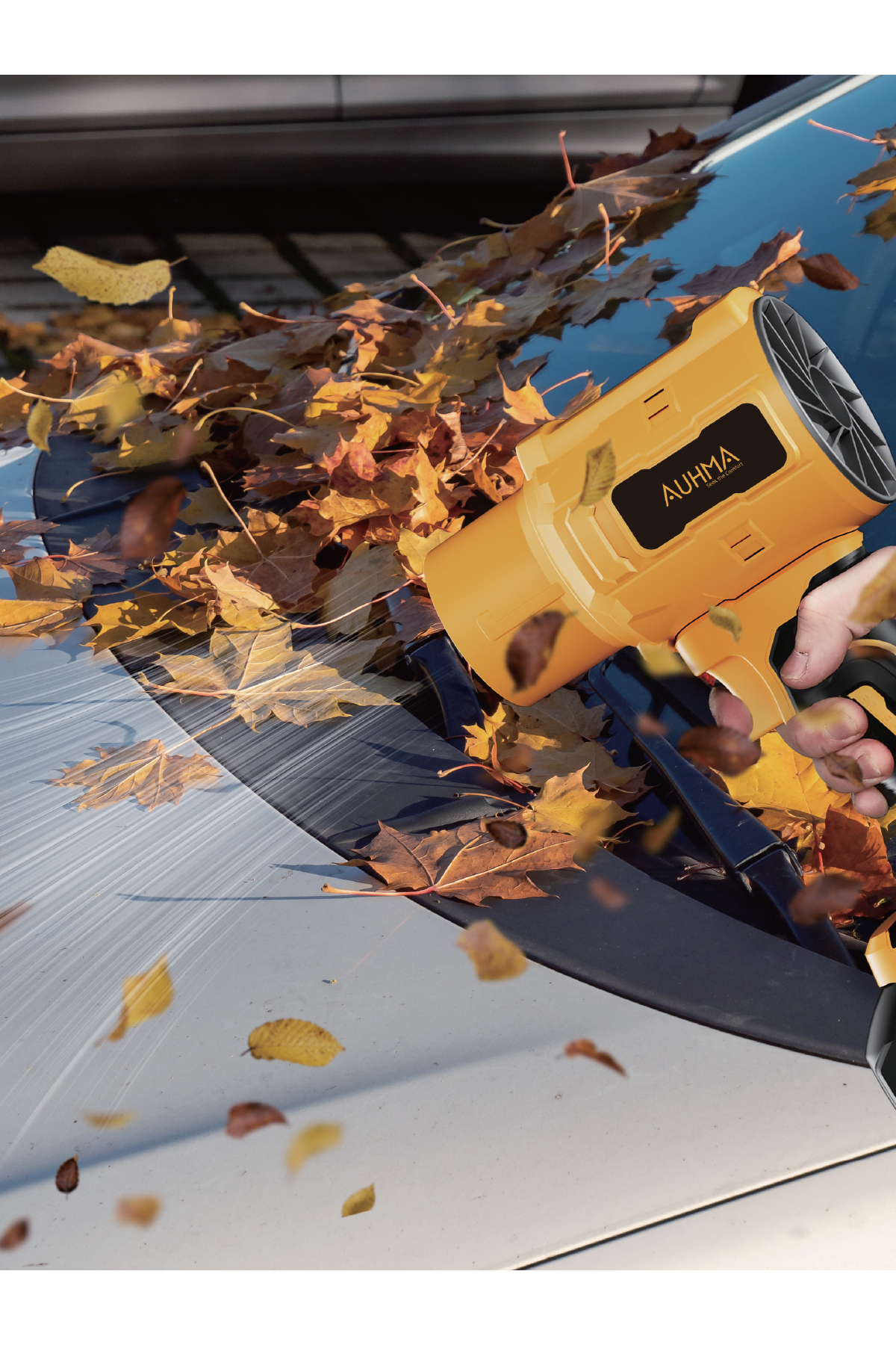 AUHMA AHV-18 Şarjlı Turbo Fan Hava Üfleyici 21V Kömürsüz Motor (Brushless) - 32.000 RPM 12000mAh Güç