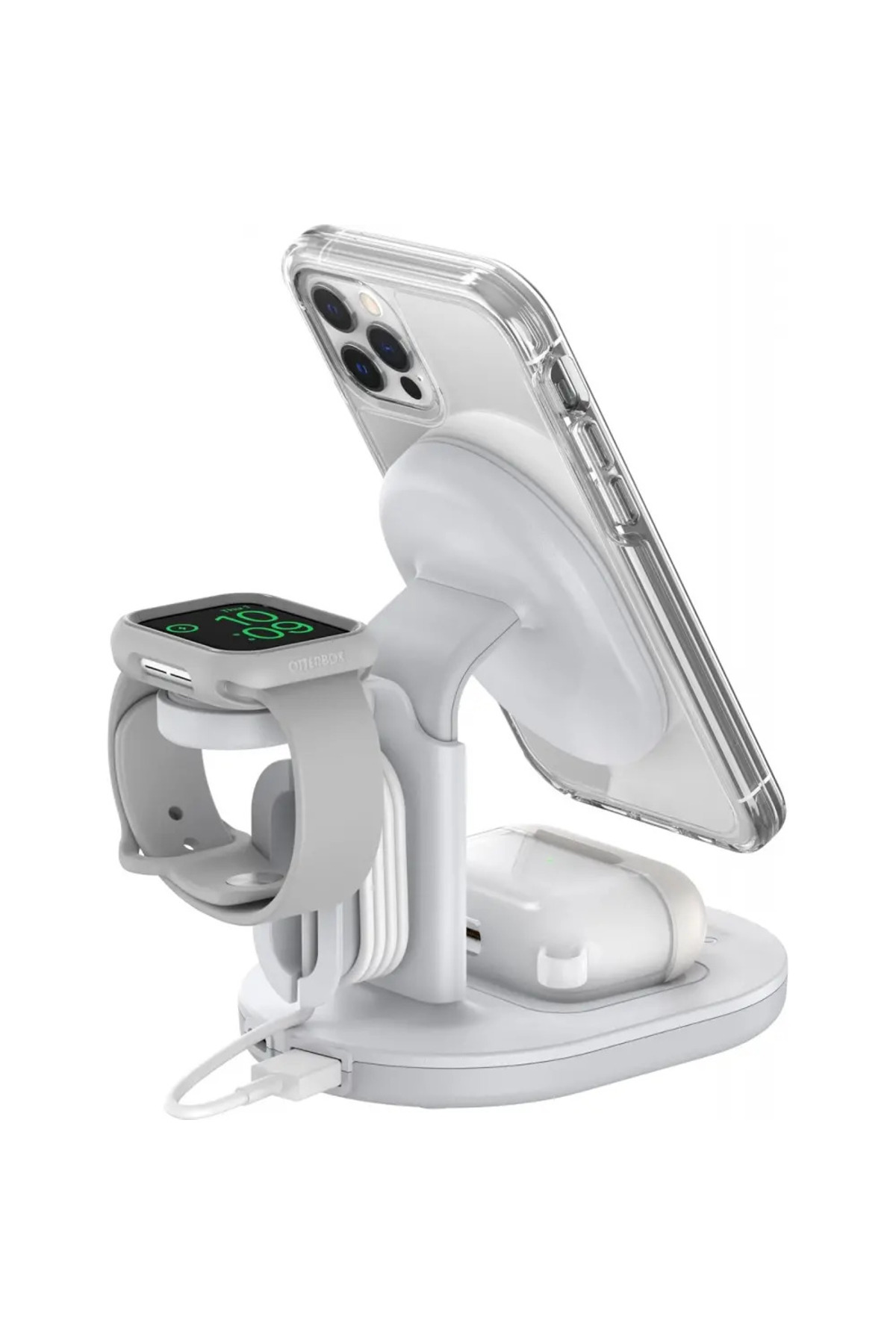 AW18 3in1, 15 Watt Mıknatıslı kablosuz Şarj Stand