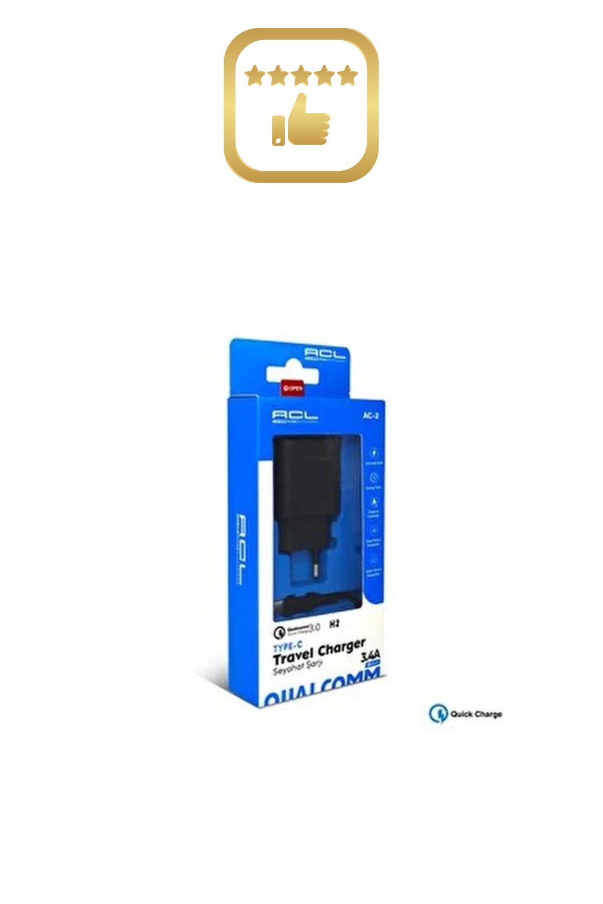 H1 18 Watt Qc 3,0 Mikro Kablolu Seyahat Şarj