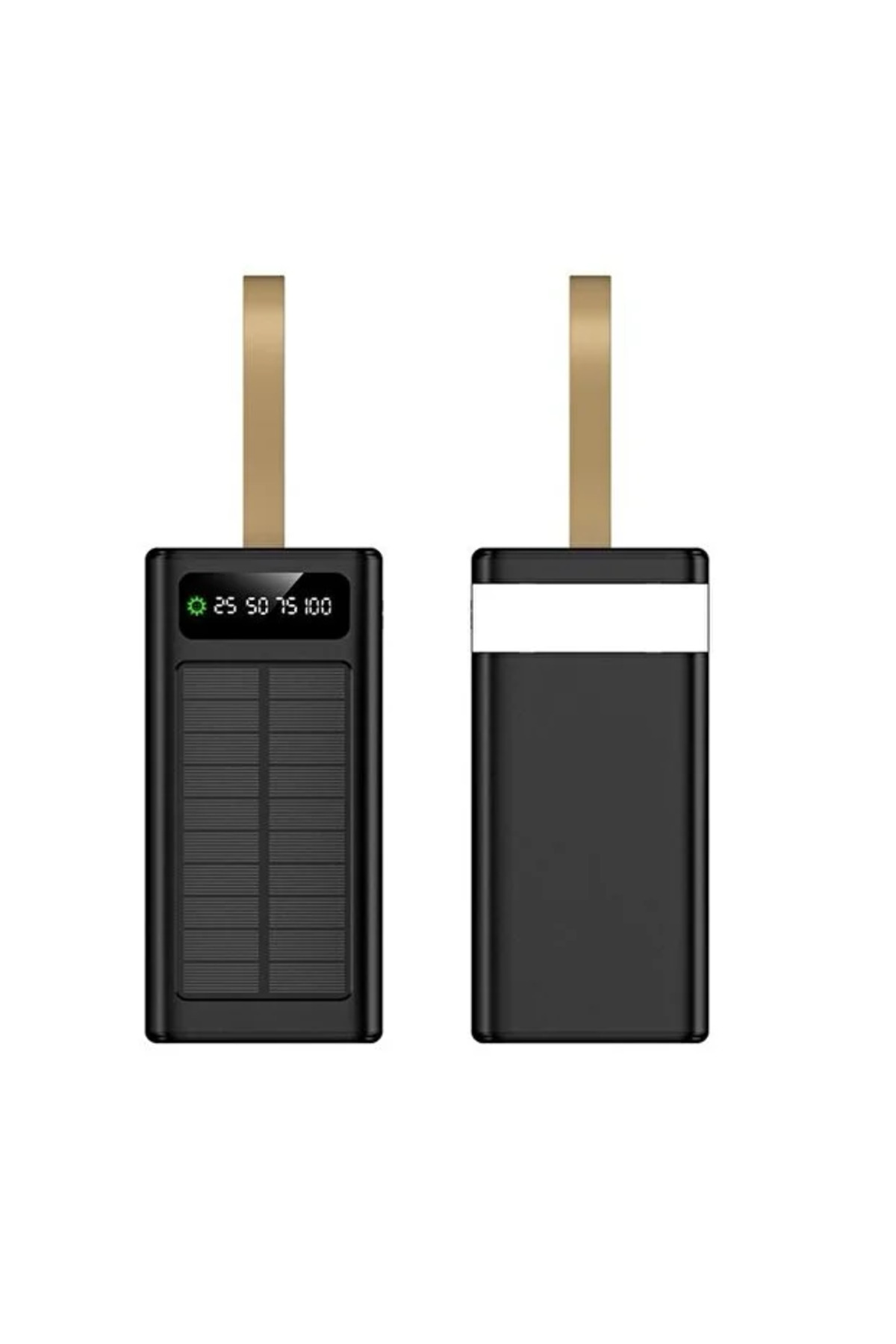 Lkp-46 4xUSB, 30.000mAh LCD Ekran, Kamp Işıklı Dahili USB, Lightning Type-C, Powerbank