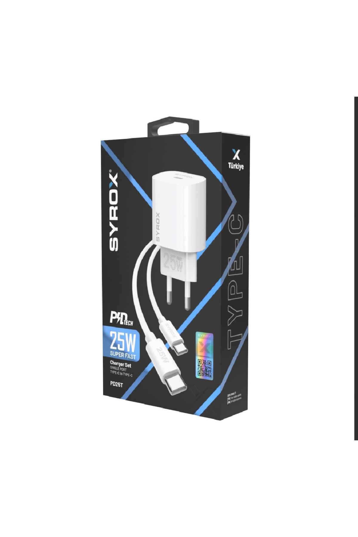 Pd25T 25W TYPE-C TO TYPE-C SÜPER HIZLI ŞARJ ALETİ SET