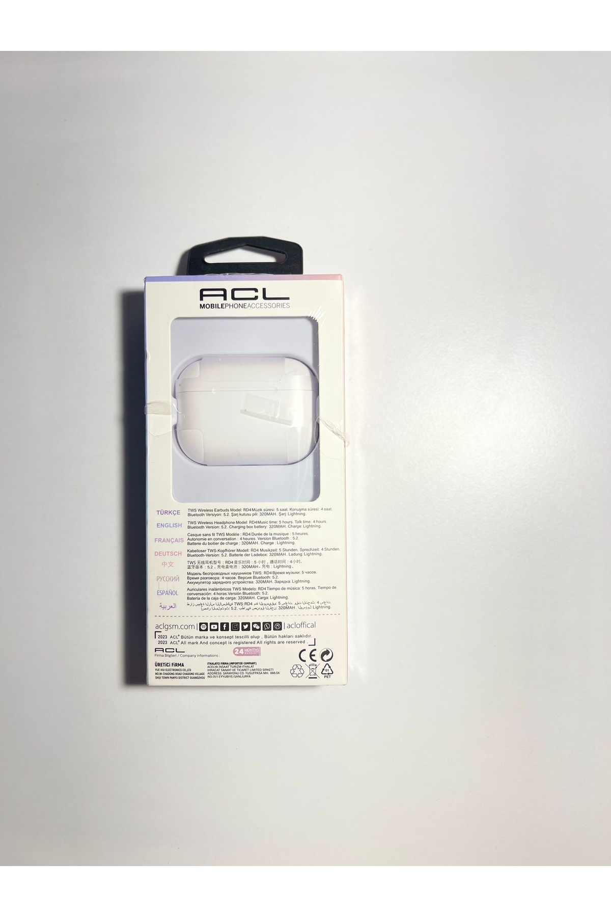 RD4 Pro 2 ANC/ENC Gürültü Engellemeli Bluetooth 5.4 Kablosuz Kulaklık İsim Değiştirme Kablosuz Şarj