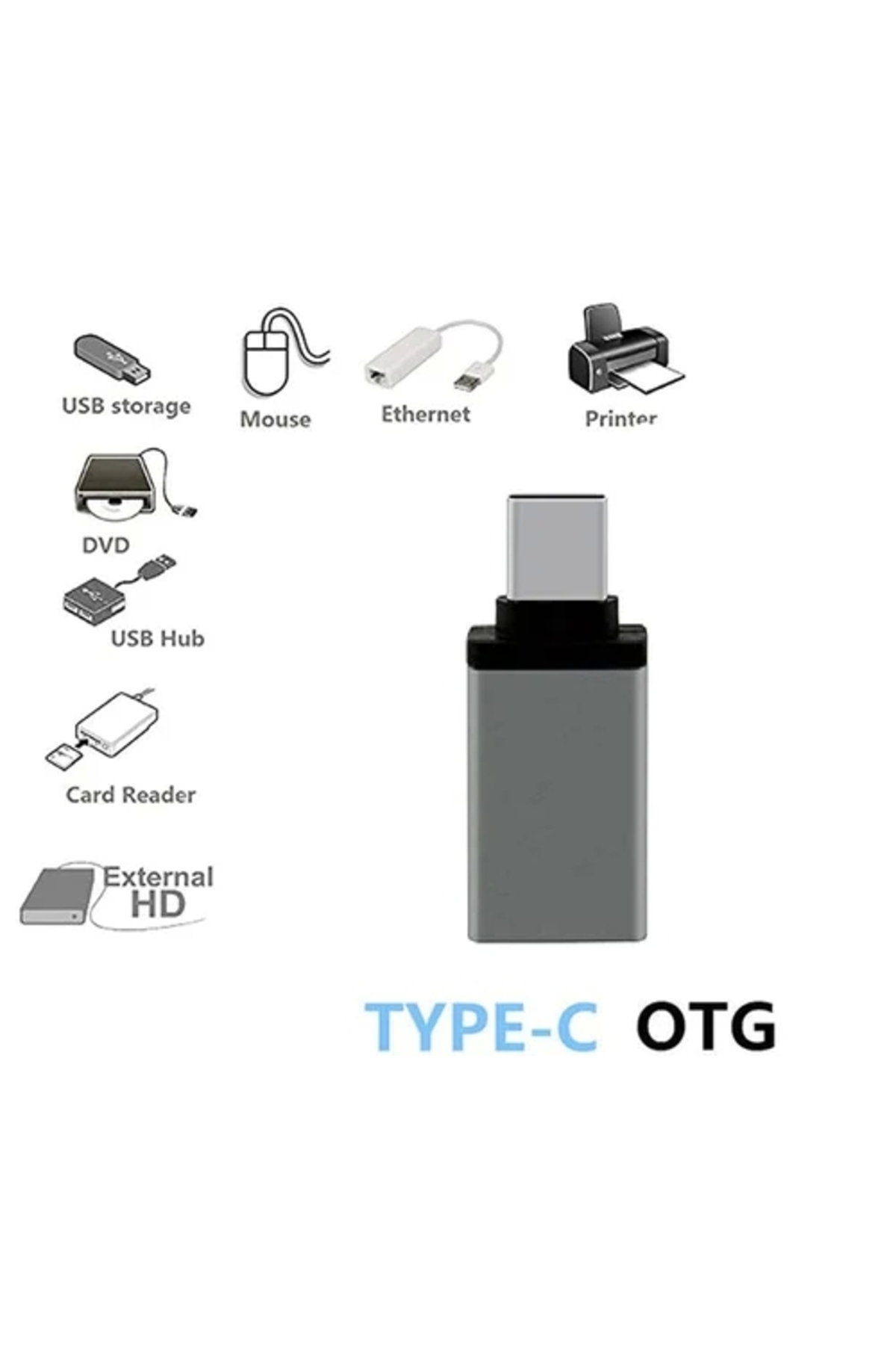 TYPE-C MİNİ 3,0 OTG ÇEVİRİCİ ACU-04